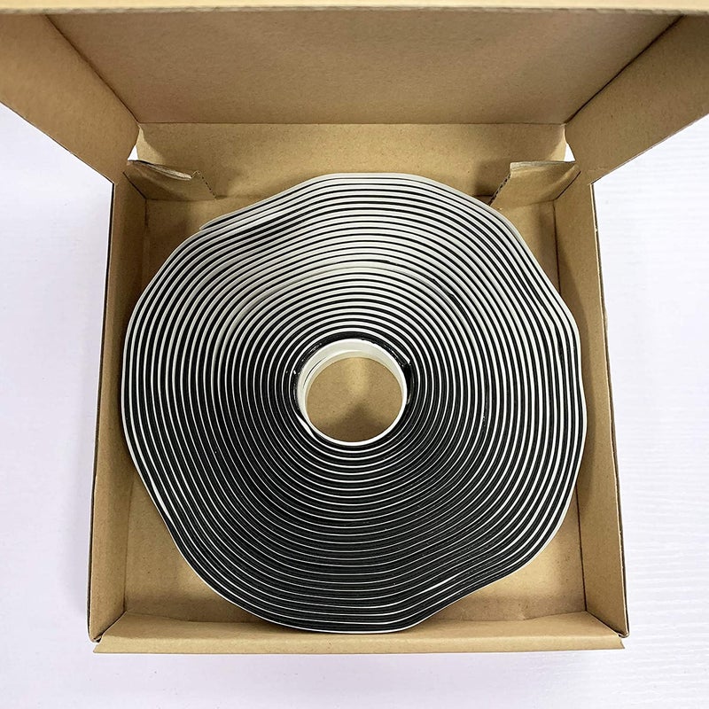 LLPT Butyl Tape Black 1 Inch x 33Ft Tight Seal for Leak Proof EPDM RV Repair Window Glass Boat Sealing Roof Pipe Patching(BST233) - Image 5